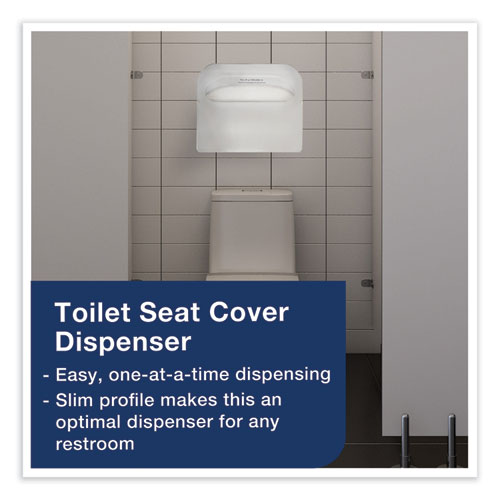 TRK99A Tork® Toilet Seat Cover Dispenser, 16 x 3 x 11.5, White,