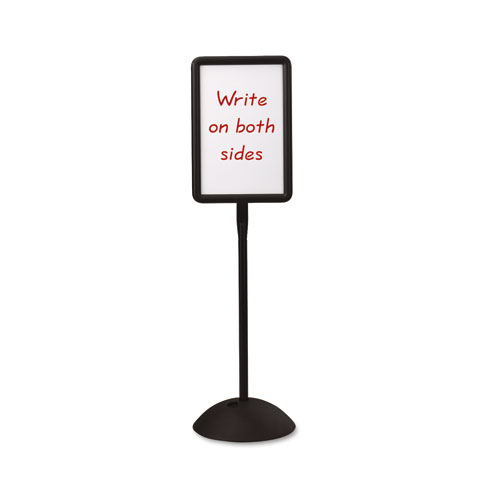 WriteWay DoubleSided Dry Erase Standing Message Sign