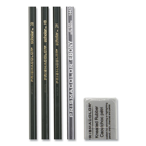 Prismacolor® Scholar Graphite Pencil Set, 2 mm, Assorted Lead Hardness
