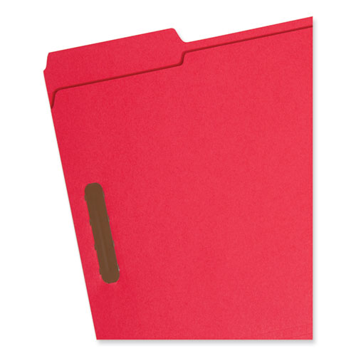 Top Tab Colored Fastener Folders, 0.75" Expansion, 2 Fasteners, Letter