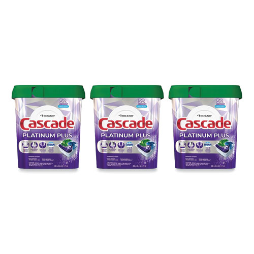 Cascade® Platinum Plus ActionPacs Dishwasher Detergent Pods, Fresh