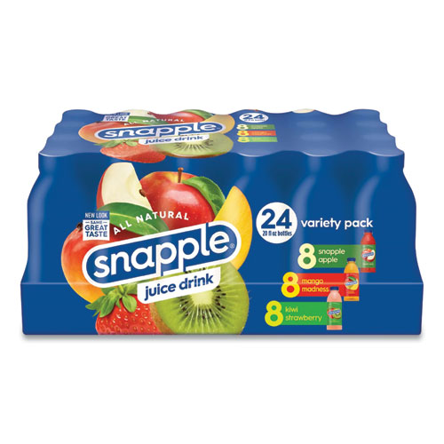 Snapple® Juice Drink Variety Pack, Snapple Apple, Kiwi Strawberry