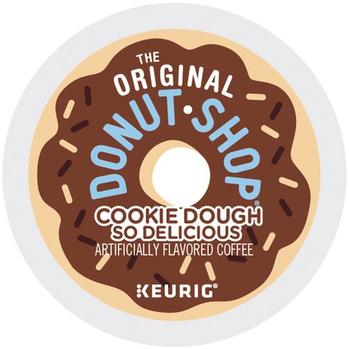 The Original Donut Shop® Cookie Dough So Delicious KCups, 24/Box C.T