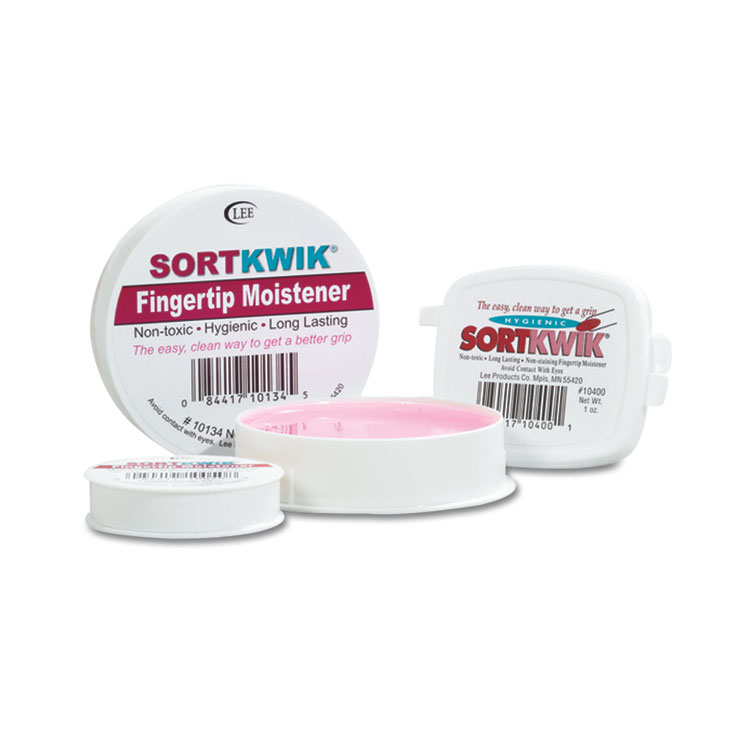 Sortkwik Fingertip Moisteners, 1 oz, Pink ELEVATE Marketplace