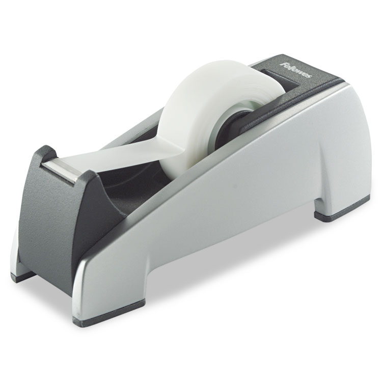 Office Suites Desktop Tape Dispenser, 1" Core, Plastic, Heavy Base