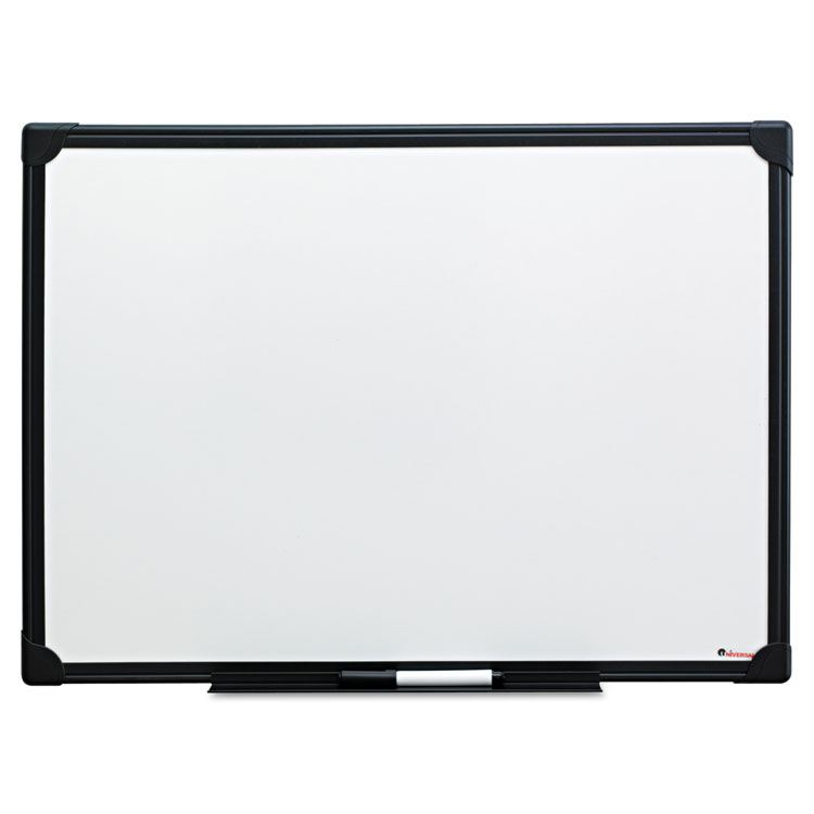 Dry Erase Board, Melamine, 24 x 18, Black Frame ELEVATE Marketplace