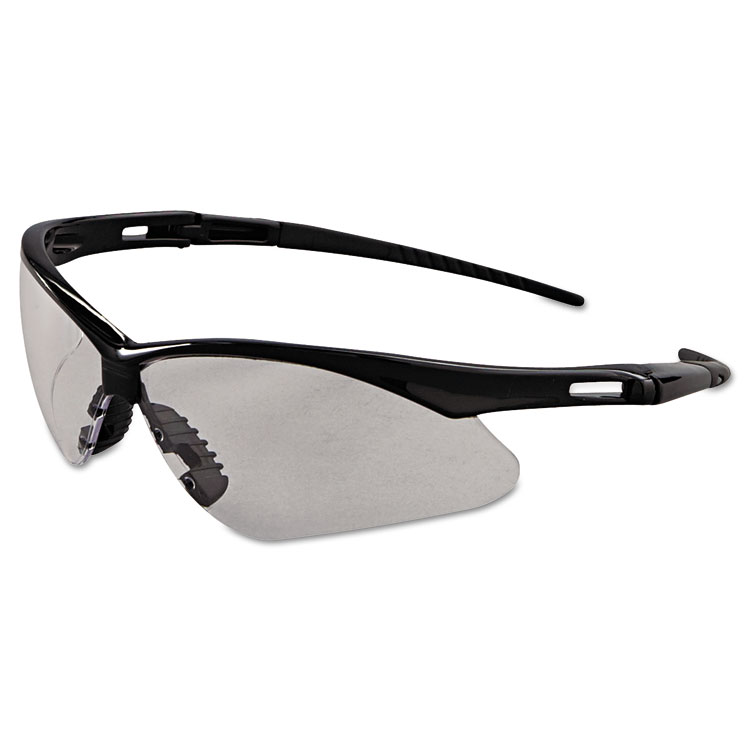 Nemesis Safety Glasses, Black Frame, Clear AntiFog Lens ELEVATE
