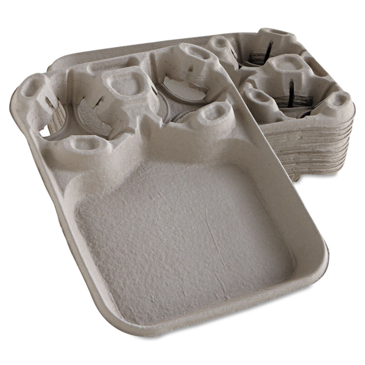 HUH20990CT 20990CT StrongHolder Molded Fiber Cup/Food Trays, 8 oz to 44 oz, 2 Cups