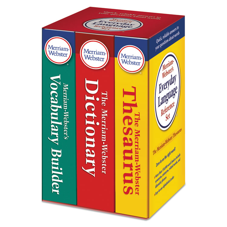 Everyday Language Reference Set, Dictionary, Thesaurus, Vocabulary