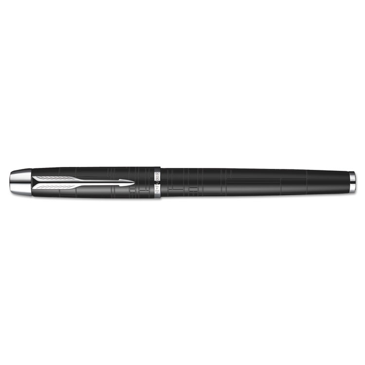 Im Premium Roller Ball Pen, Black With Chrome Trim, Black Ink, Fine ELEVATE Marketplace