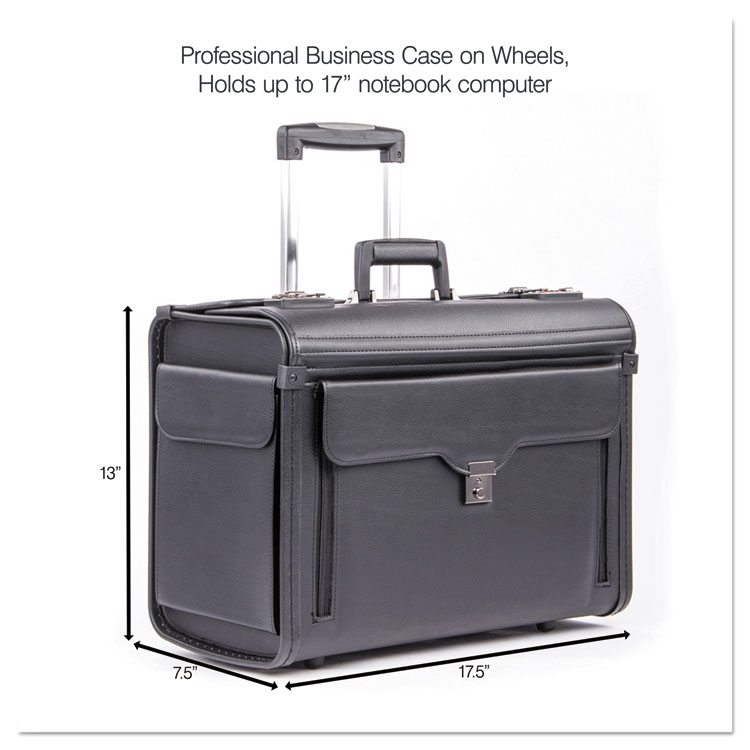 BND456110BLK STEBCO 456110BLK Catalog Case on Wheels, Fits Devices Up