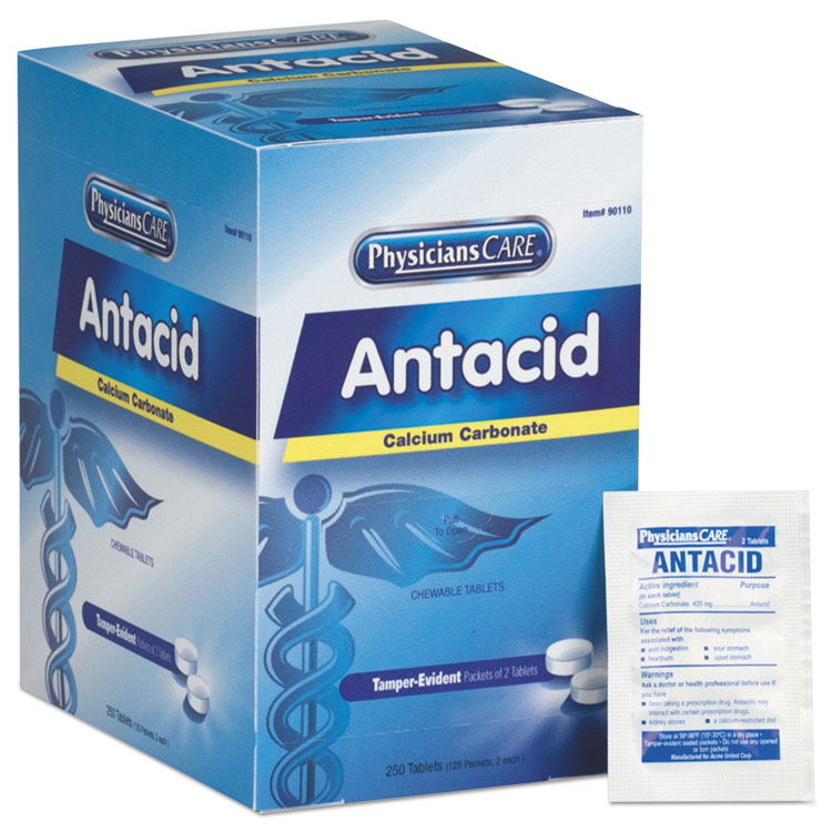 FAO90110 First Aid Only™ 90110 Over the Counter Antacid Medications
