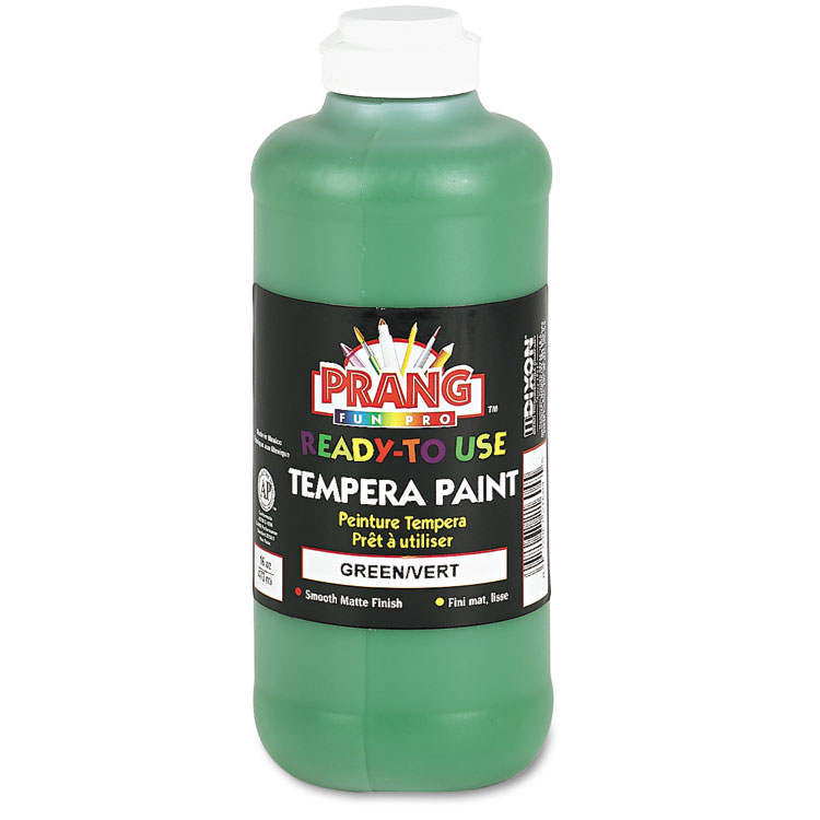 DIX21604 Prang® 21604 ReadytoUse Tempera Paint, Green, 16 oz