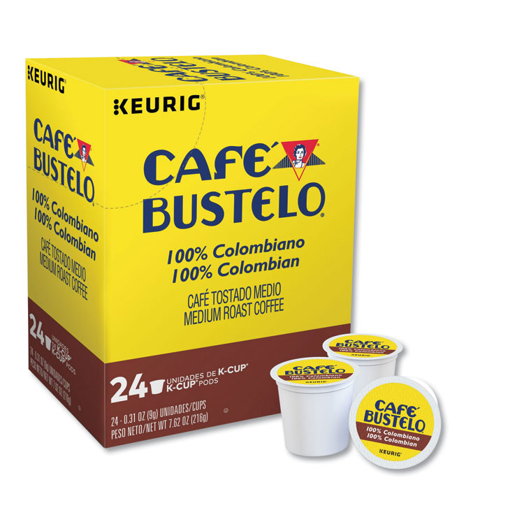 GMT6107 Café Bustelo 6107 100 Percent Colombian KCups, 24/Box HILL