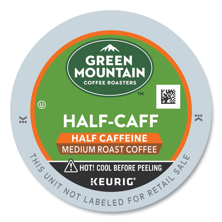 GMT6999 Green Mountain Coffee® 6999 HalfCaff Coffee KCups, 24/Box