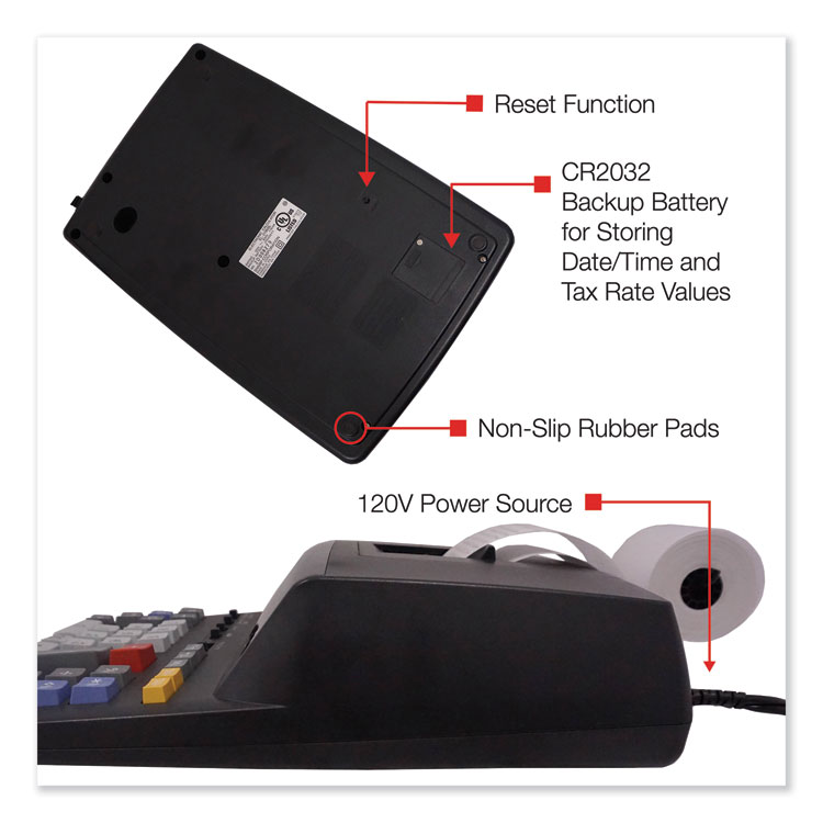 SHREL2196BL | Sharp® EL2196BL EL2196BL Two-Color Printing Calculator