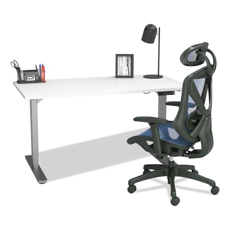 FlexFit Dexley Mesh Task Chair, Blue Seat/Blue Back UOS24442486ES