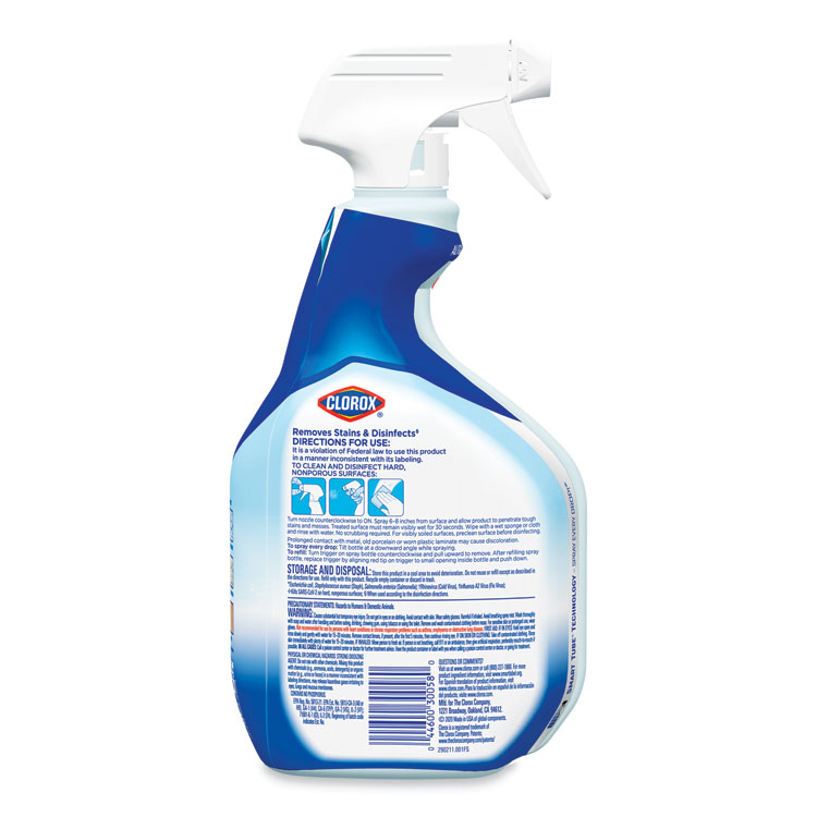 CLO30197 Clorox® 30197 CleanUp Cleaner + Bleach, 32 oz Spray Bottle, Fresh Scent, 9/Carton