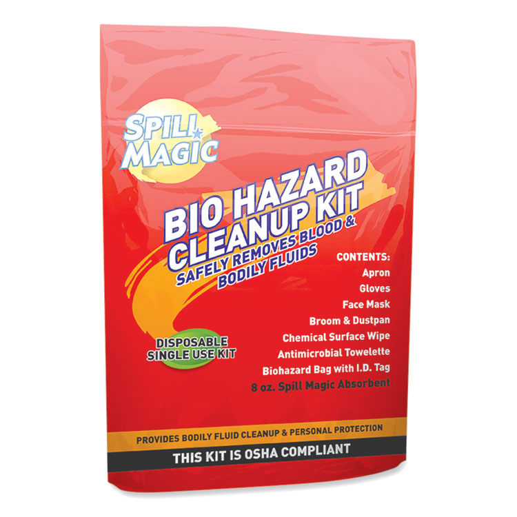 FAOSMBIOHAZARD Spill Magic™ SMBIOHAZARD Biohazard Spill CleanUp, 0.75
