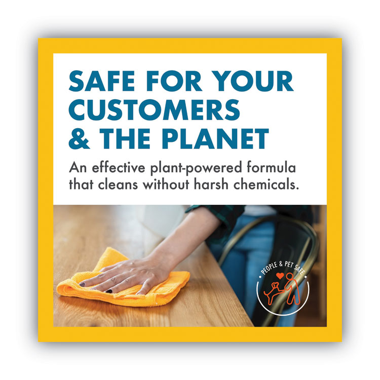 BCL003137EA Boulder Clean 003137EA Disinfectant Cleaner, Lemon Scent