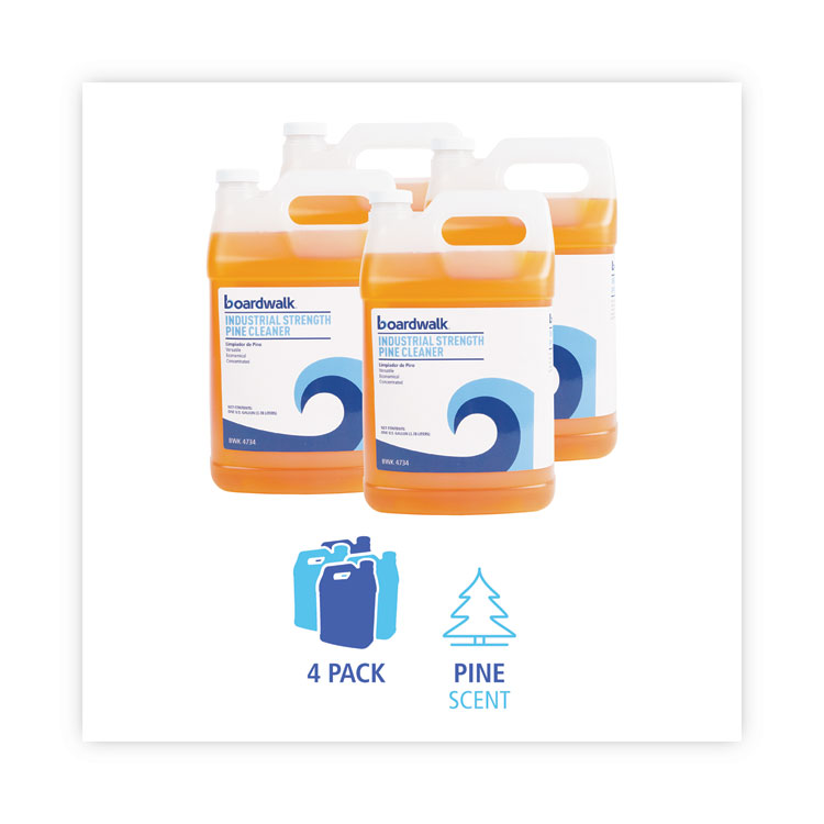 BWK4734 Boardwalk® 4734 Industrial Strength Pine Cleaner, 1 gal