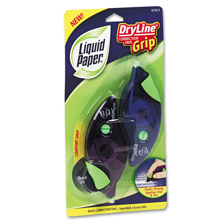PAP87813 Paper Mate® Liquid Paper® 87813 DryLine Grip Correction Tape