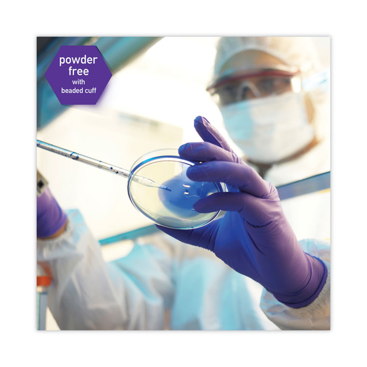 KCC55081 Kimtech™ 55081 PURPLE NITRILE Exam Gloves, 242 mm Length