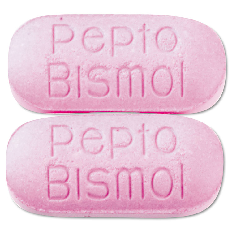 PFYBXPB25 PeptoBismol™ BXPB25 Tablets, TwoPack, 25 Packs/Box