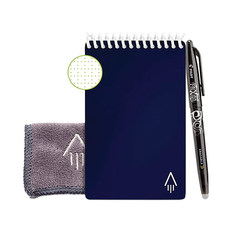 RKBEVRMRCDF Rocketbook EVRMRCDF Mini Notepad, Midnight Blue Cover