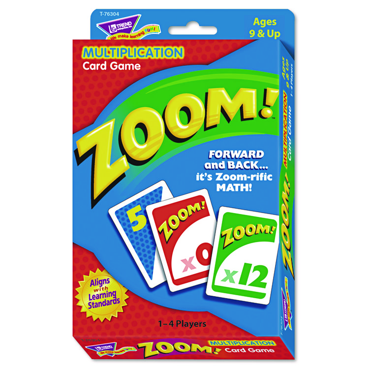 Zoom Math Card Game, Ages 9 and Up ELEVATE Marketplace