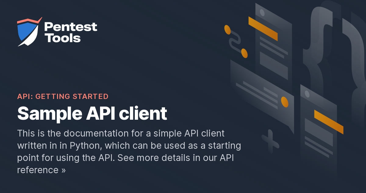 Sample API client API Reference