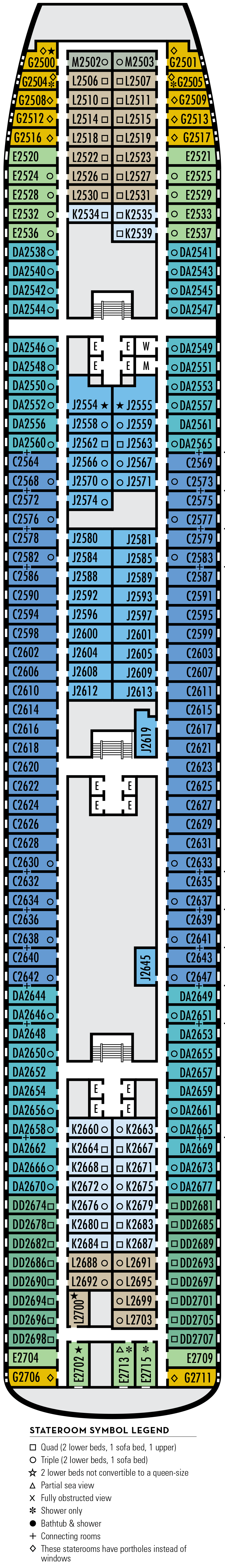 Zaandam Deck Plans Cruise