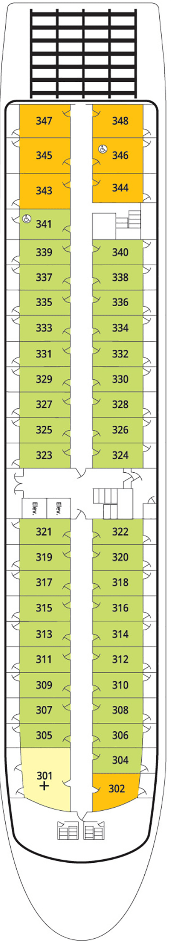 American Empress Deck Plans Cruise