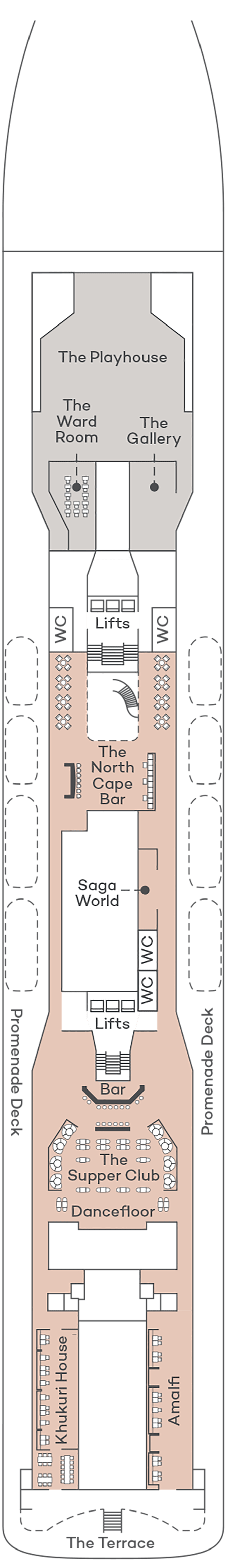 Spirit of Adventure Deck Plans Cruise