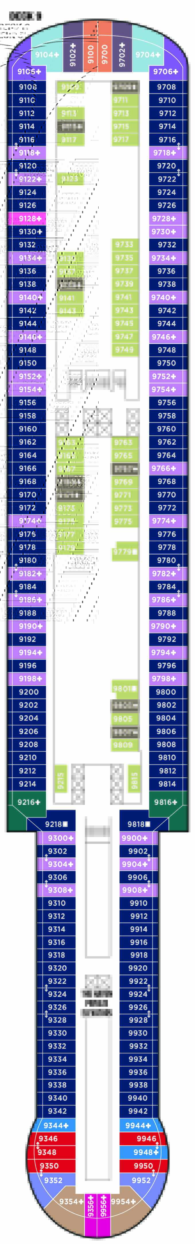 Norwegian Prima Deck Plans Cruise