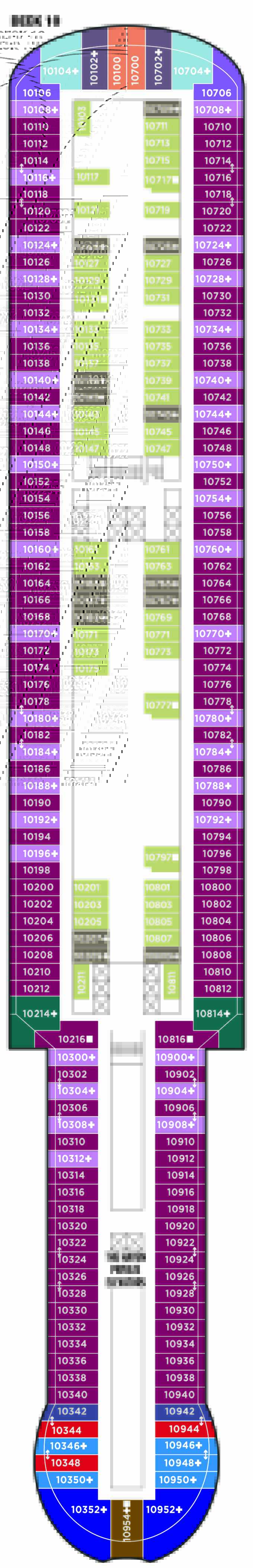 Norwegian Prima Deck Plans Cruise