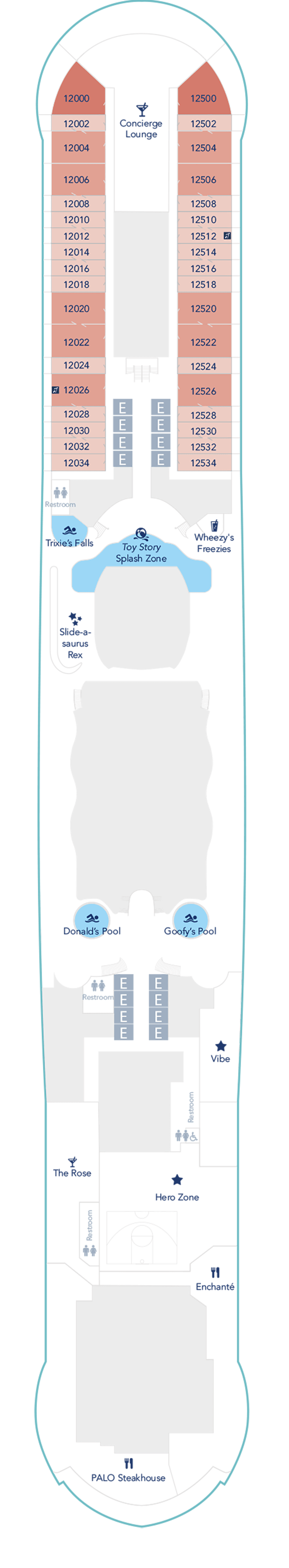 Disney Wish Deck Plans Cruise