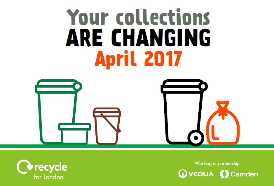 Camden residents set to receive details of waste collection changes