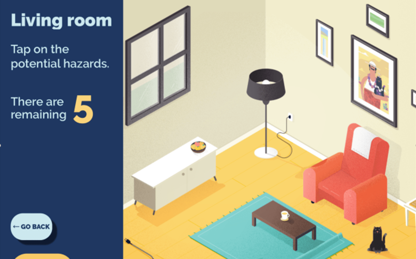 App will reduce high risk of falls during and after Lockdown