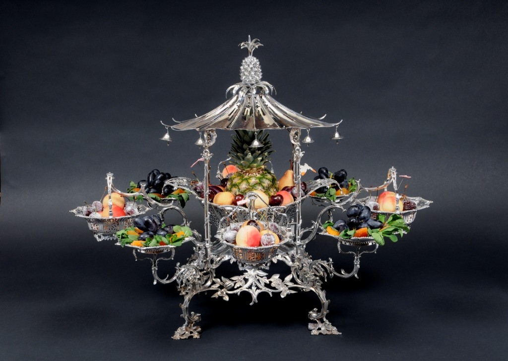 Object of the week Silver epergne