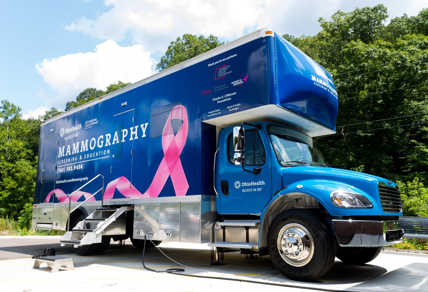 Mobile Mammography Unit Revs up Its Engine