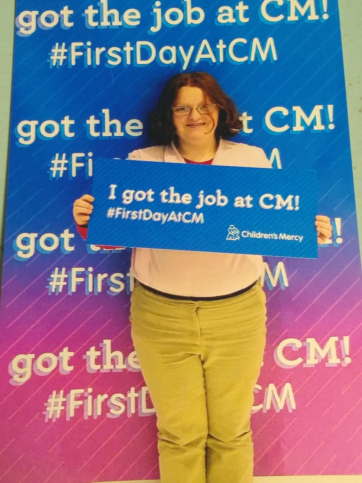 Ava joins Children's Mercy team after internship through Project SEARCH