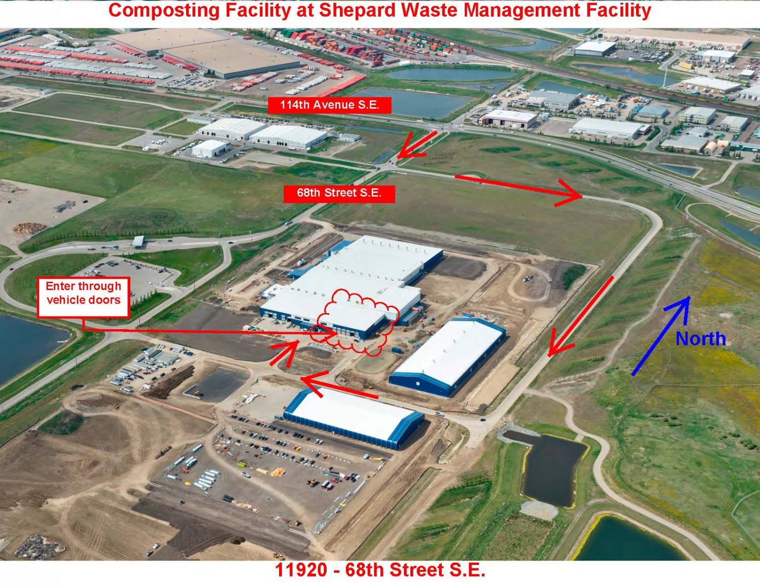 Media Availability A peek inside Calgary’s new Composting Facility