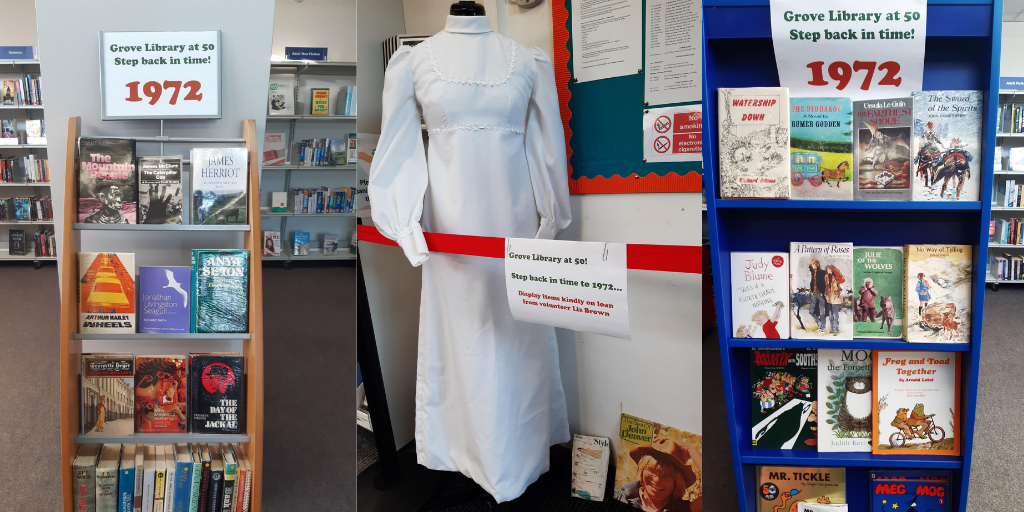 Grove Library marks its 50th birthday