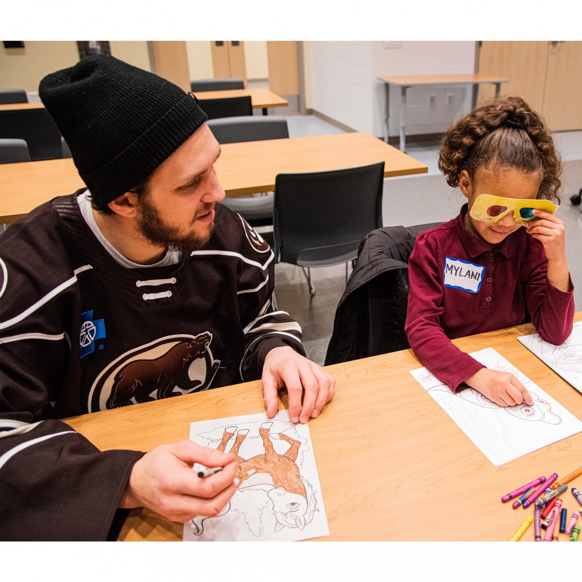 Kale Kessy Named Hershey's AHL Man of the Year
