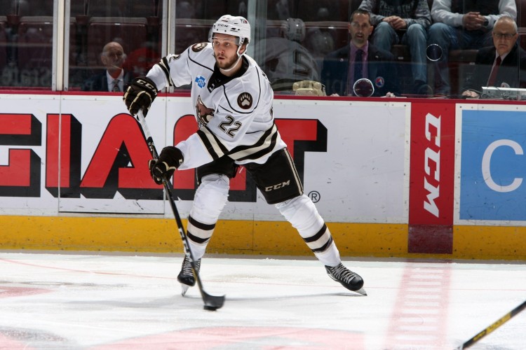 Kale Kessy Named Hershey's AHL Man of the Year