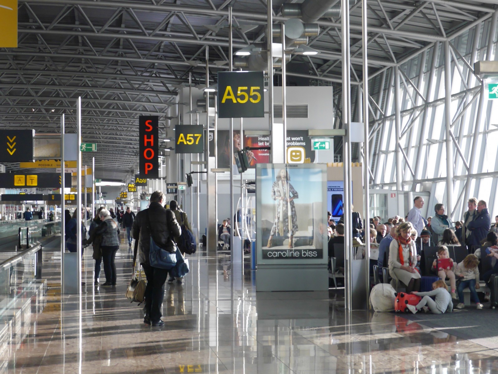 Brussels Airport started the year with almost 1.7 million passengers