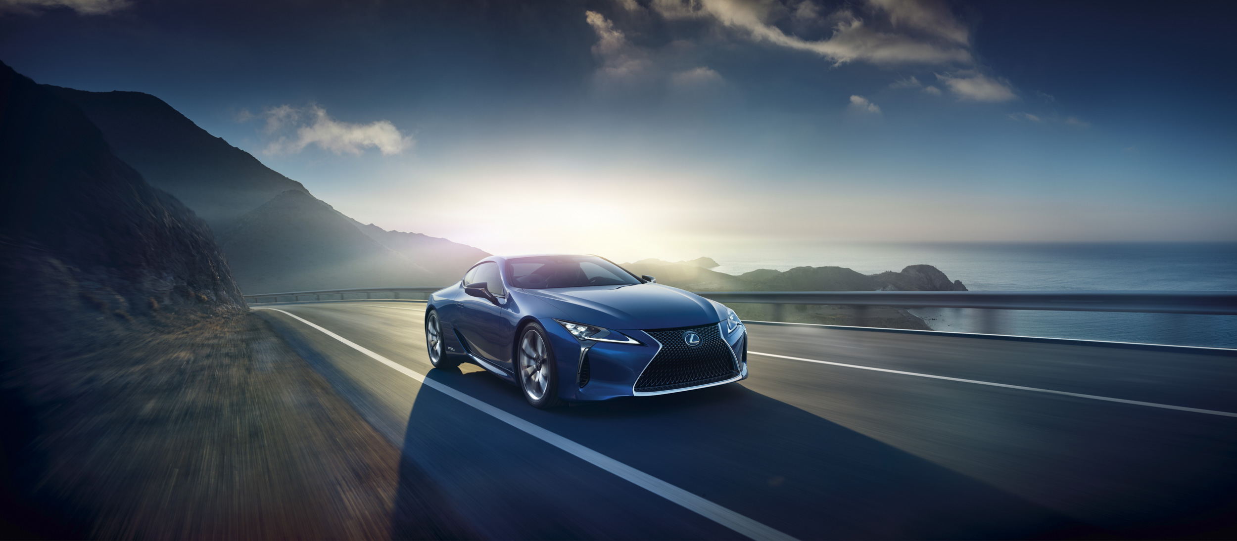 NATURE’S BRILLANCE CAPTURED NEW LEXUS STRUCTURAL BLUE