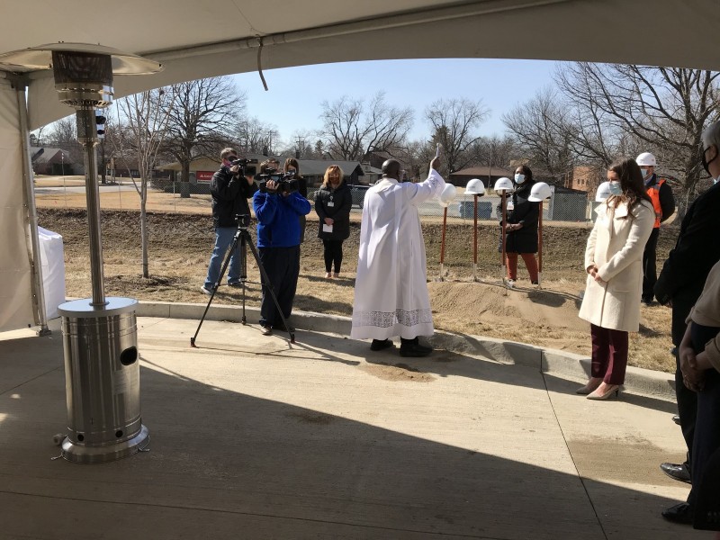 Groundbreaking for OSF Cancer Center Technology in Bloomington