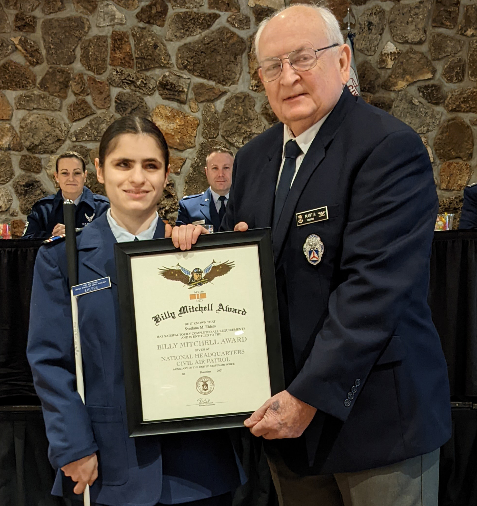 CAP Teaches Visually Impaired Missouri Cadet 'My Limits Are No